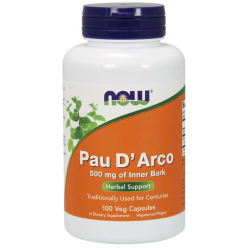 NOW Foods PAU D'ARCO 500 MG 250vkaps