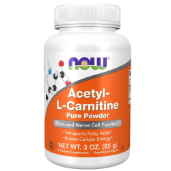 Now Foods N-Acethyl L-Carnitine Pure Powder 85g Karnityna L-karnityna L-karnityna