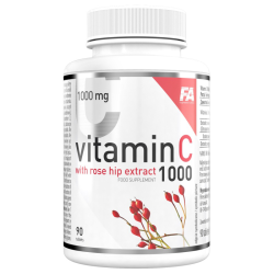 FA Vitamin C with Rose Hip Extract 90tabs. Witamina C