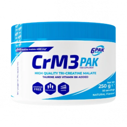 6PAK CrM3 PAK 250g Jabłczan kreatyny TCM