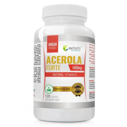 Wish Acerola 500mg 120tab. Witamina C