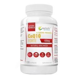 Wish Coenzyme Q10 Forte 100mg + Leucyna 120kaps.